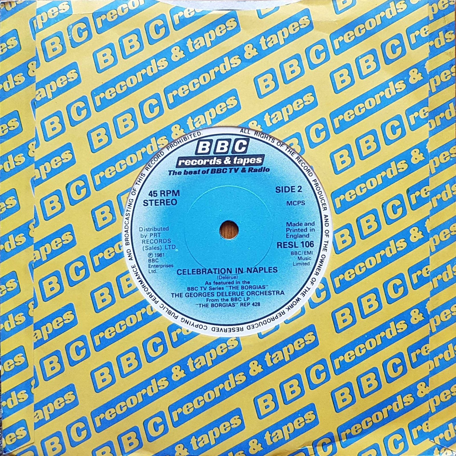 Back cover of RESL 106